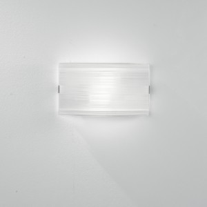 Applique da interno 2 luci E27 bianca 35x20 cm Luce Ambiente e Design CELINE - foto 3