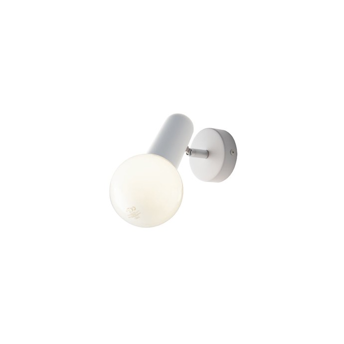 Spot 1 luce E27 bianco orientabile FAN Europe PUNTO