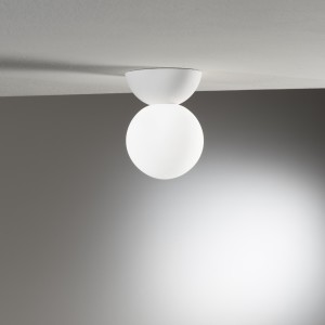 Plafoniera KISS bianca G9 1 luce Luce Ambiente e Design - foto 4