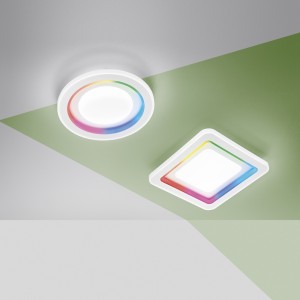 Plafoniera LED 40W CCT RGB bianca Luce Ambiente e Design Dygital - foto 5