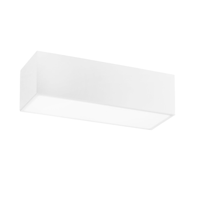 Plafoniera LIVING 36x12x13 cm 4 luci E14 bianca Luce Ambiente e Design