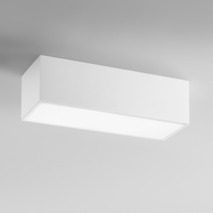 Plafoniera LIVING 36x12x13 cm 4 luci E14 bianca Luce Ambiente e Design - foto 4