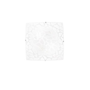 Plafoniera 30cm bianca 2 luci E27 ISLAND Luce Ambiente e Design - foto 2