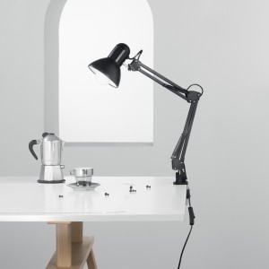 Lampada da tavolo E27 nera ARCHITETTO Luce Ambiente e Design - foto 5