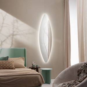 Specchio LED ovale 17,5W...