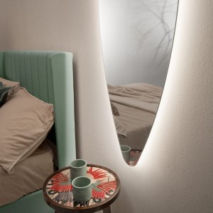 Specchio LED ovale 17,5W 3000/4000K IP44 MiBYMi REM - foto 4