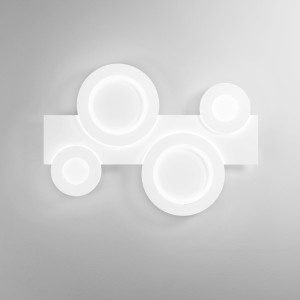 Plafoniera LED CCT 40W 5500 lm 65 cm Luce Ambiente e Design - foto 3