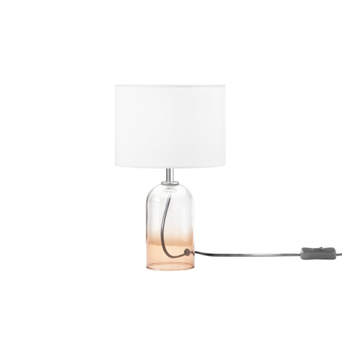 Lampada da tavolo in vetro ambra E14 Luce Ambiente e Design London