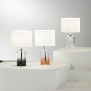 Lampada da tavolo in vetro ambra E14 Luce Ambiente e Design London - foto 2