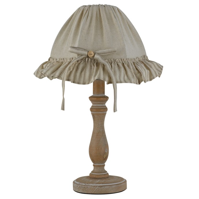 Lampada da tavolo E27 in legno, 1 luce CHERRY - Luce Ambiente e Design