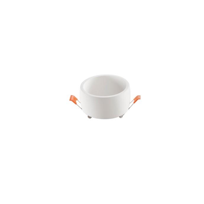 Faretto da incasso GU10 in gesso bianco verniciabile Intec GOBLET