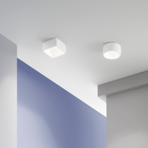 Faretto da incasso GU10 in gesso bianco verniciabile Intec GOBLET - foto 2