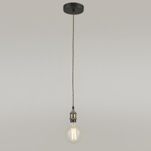 Sospensione E27 1 luce rame Luce Ambiente e Design VINTAGE - foto 4