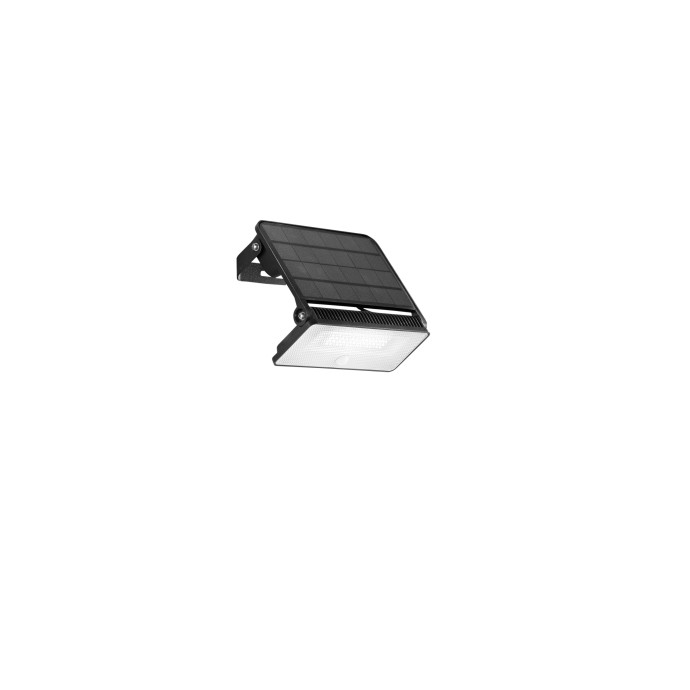 Proiettore LED solare 12W 4000K IP54 con sensore Intec