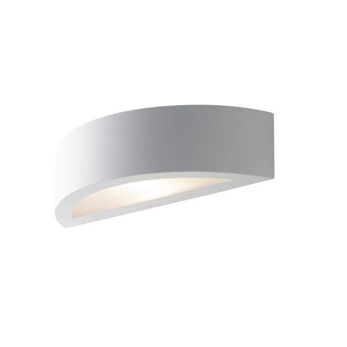 Applique da interno in gesso bianco E14 IP20 CORTINA Luce Ambiente e Design