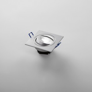 Faretto da incasso LED quadrato orientabile 7W 4000K Intec Orione - foto 3
