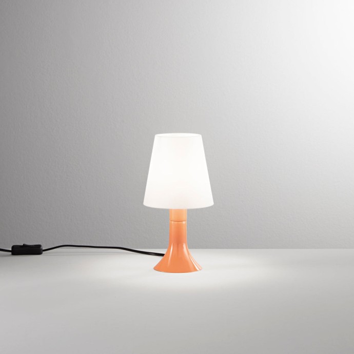 Lampada da tavolo E14 arancione BINGO - Luce Ambiente e Design