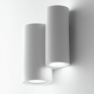 Applique da interno GU10 4 luci biemissione bianca Banjie Luce Ambiente e Design - foto 3