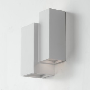 Applique da interno in gesso bianco 4 luci GU10 Luce Ambiente e Design FOSTER - foto 2