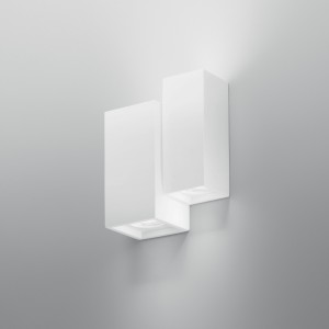 Applique da interno in gesso bianco 4 luci GU10 Luce Ambiente e Design FOSTER - foto 4