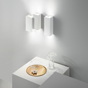 Applique da interno in gesso bianco 4 luci GU10 Luce Ambiente e Design FOSTER - foto 5