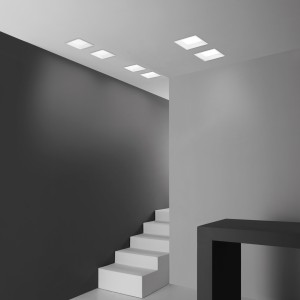 Faretto da incasso LED 9,5W CCT 3000/4000/6000K bianco satinato Intec XANTO - foto 4