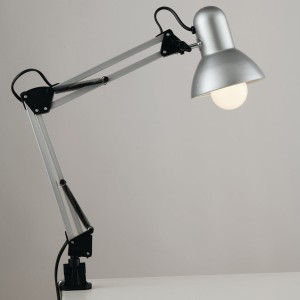 Lampada da tavolo ARCHITETTO bianca E27 Luce Ambiente e Design - foto 2