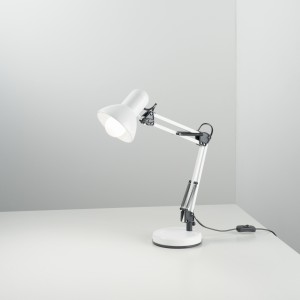 Lampada da tavolo ARCHITETTO bianca E27 Luce Ambiente e Design - foto 6