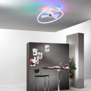 Plafoniera LED 60W con ventilatore RGB CCT Intec AUSTER - foto 3