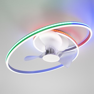 Plafoniera LED 60W con ventilatore RGB CCT Intec AUSTER - foto 6