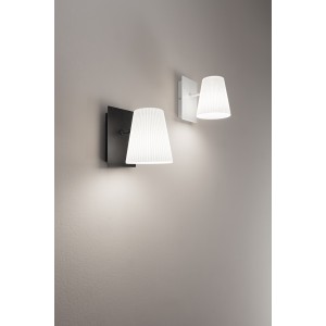 Applique da interno nera CULT in metallo e termoplastica - Luce Ambiente e Design - foto 6