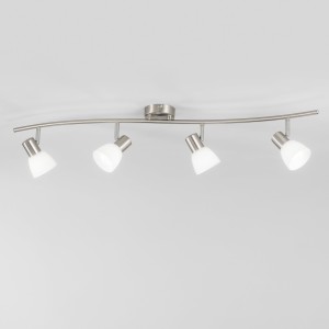 Spot a sospensione E14 4 luci nichel FAN Europe MITO - foto 3