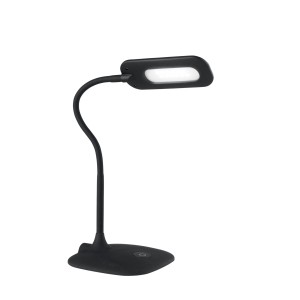 Lampada da tavolo LED orientabile 4,8W 4000K nera Luce Ambiente e Design - foto 4