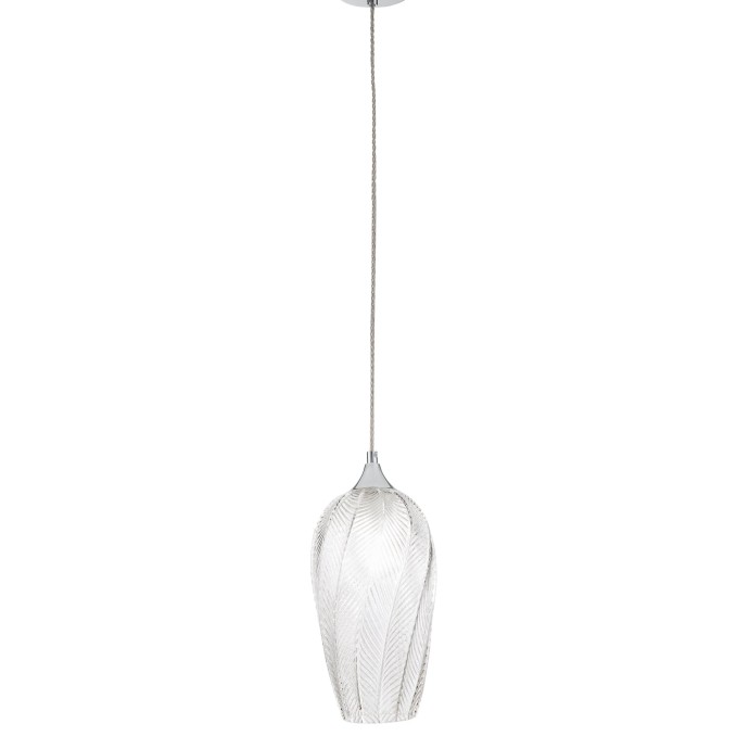 Sospensione 1 punto luce E27 trasparente Luce Ambiente e Design MAJESTY