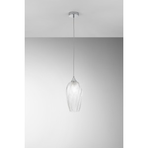 Sospensione 1 punto luce E27 trasparente Luce Ambiente e Design MAJESTY - foto 3