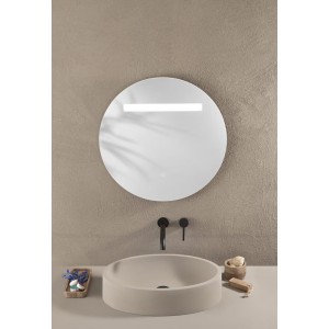 Specchio LED tondo 60 cm CCT 6W MiBYMi LINEA - foto 6