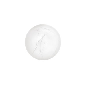 Plafoniera LED DYANA Ø51 cm CCT bianca in vetro satinato Luce Ambiente e Design - foto 3