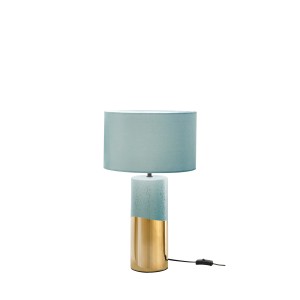 Lampada da tavolo E27 blu e...