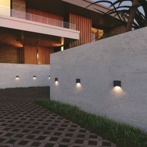 Segnapassi da esterno LED 1W 4000K IP65 nero Intec STEPLIGHT - foto 2