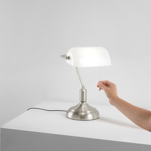 Lampada da tavolo E27 bianca MARSHALL Luce Ambiente e Design - foto 6