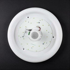 Plafoniera LED rotonda 12W 4000K con sensore PIR bianca V-TAC VT-13 - foto 12