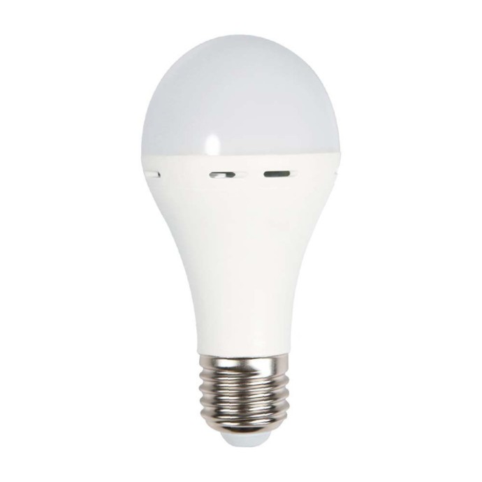 Lampadina LED E27 9W 4000K con batteria di emergenza 3h e funzione torcia V-TAC VT-509