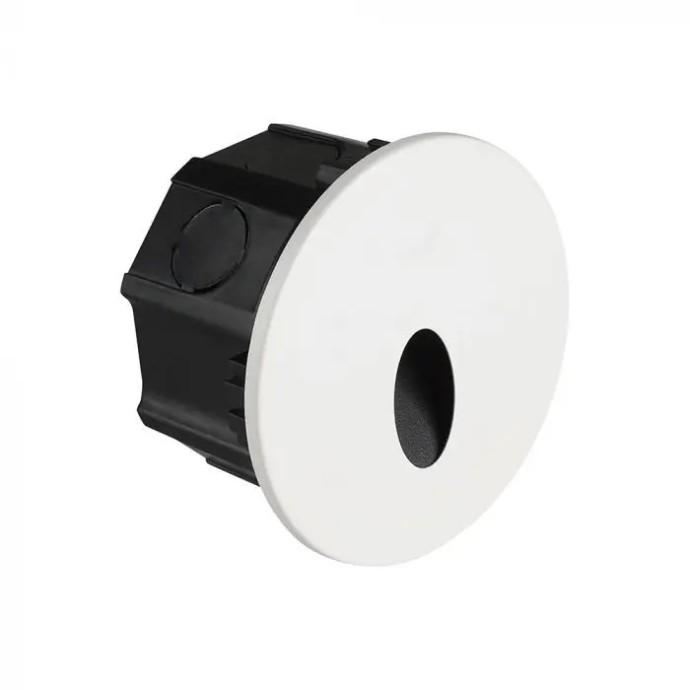Faretto LED Segnapasso da Incasso 3W CCT IP65 Nero V-TAC VT-10184