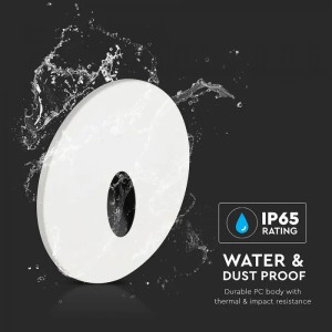 Faretto LED Segnapasso da Incasso 3W CCT IP65 Nero V-TAC VT-10184 - foto 5
