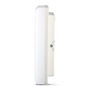Plafoniera LED quadrata 25W 3000K IP44 chip Samsung bianca V-TAC VT-8066SQ - foto 9