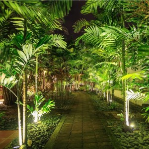 Faretto LED da giardino con picchetto GU10 35W IP65 nero V-TAC VT-44005 - foto 4