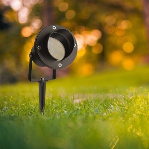Faretto LED da Giardino con Picchetto GU10 Nero IP65 V-TAC VT-7704 - foto 2