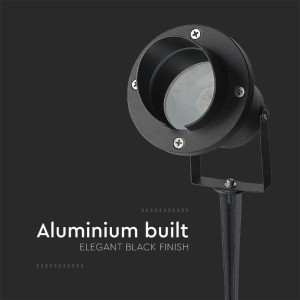 Faretto LED da Giardino con Picchetto GU10 Nero IP65 V-TAC VT-7704 - foto 4