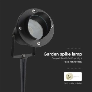 Faretto LED da Giardino con Picchetto GU10 Nero IP65 V-TAC VT-7704 - foto 5