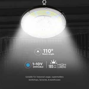 Campana industriale LED 100W 4000K IP65 dimmerabile 1-10V V-TAC VT-9119 - foto 6